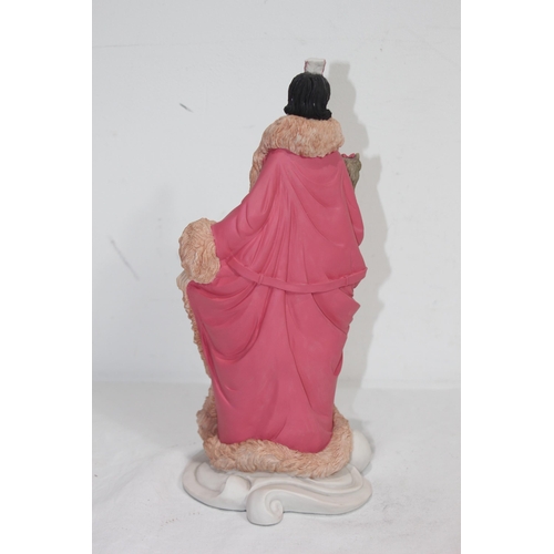 155 - COALPORT ROARING TWENTIES MILLIE FIGURINE 
29CM