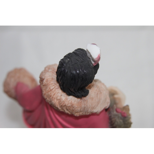 155 - COALPORT ROARING TWENTIES MILLIE FIGURINE 
29CM