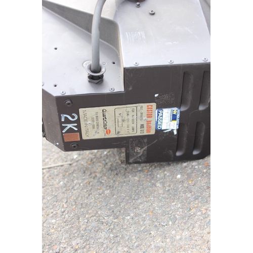 144 - QUARTZCOLOR CASTOR THEATRE STAGE LIGHT