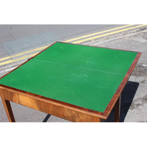 14 - VINTAGE CARD TABLE 
83 X 76CM