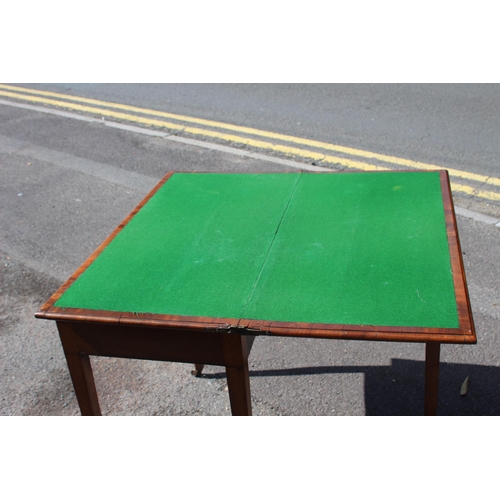 14 - VINTAGE CARD TABLE 
83 X 76CM