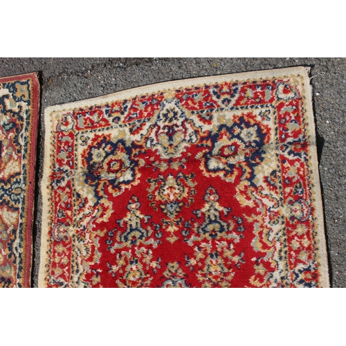 247 - 2 X VINTAGE RUGS 
165 X 83CM