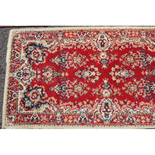 247 - 2 X VINTAGE RUGS 
165 X 83CM