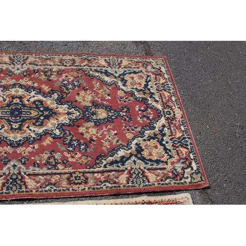 247 - 2 X VINTAGE RUGS 
165 X 83CM