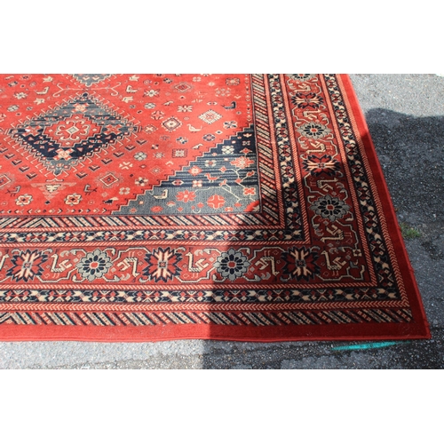 249 - LARGE VINTAGE AFGHAN RUG
340 X 240CM