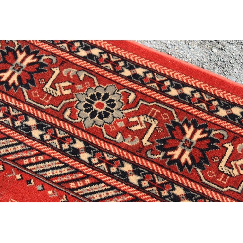 249 - LARGE VINTAGE AFGHAN RUG
340 X 240CM