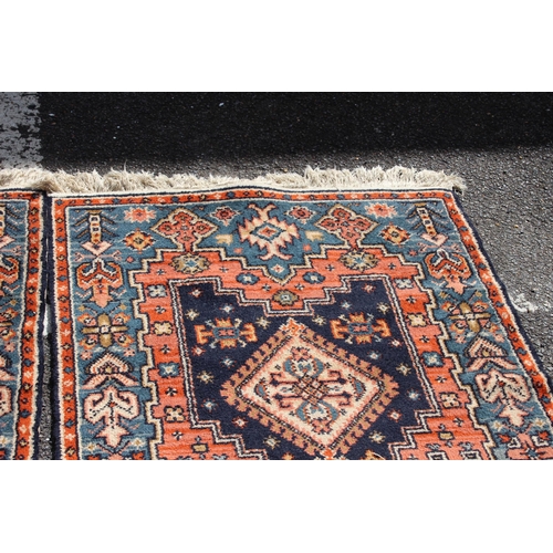 250 - PAIR OF VINTAGE EASTERN RUGS 
165 X 86CM