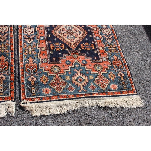 250 - PAIR OF VINTAGE EASTERN RUGS 
165 X 86CM