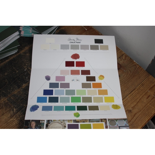 290 - QUANTITY OF NEW ANNIE SLOAN COLOUR CHARTS