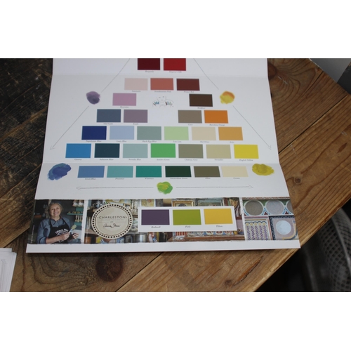 290 - QUANTITY OF NEW ANNIE SLOAN COLOUR CHARTS