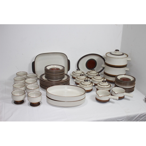 324 - LARGE QUANTITY OF DENBY DINNER SERVICE