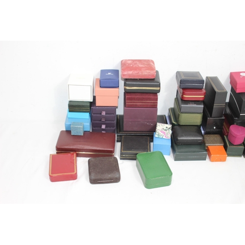 468 - LARGE QUANTITY OF EMPTY JEWELLERY BOXES