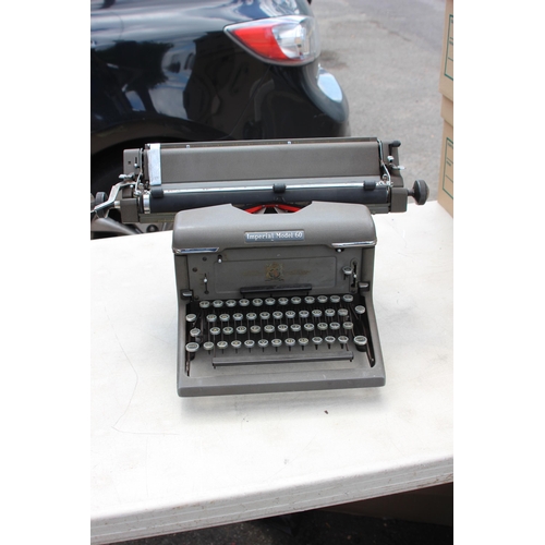 480 - VINTAGE IMPERIAL MODEL 60 TYPEWRITER