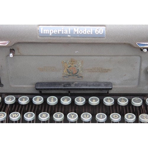 480 - VINTAGE IMPERIAL MODEL 60 TYPEWRITER