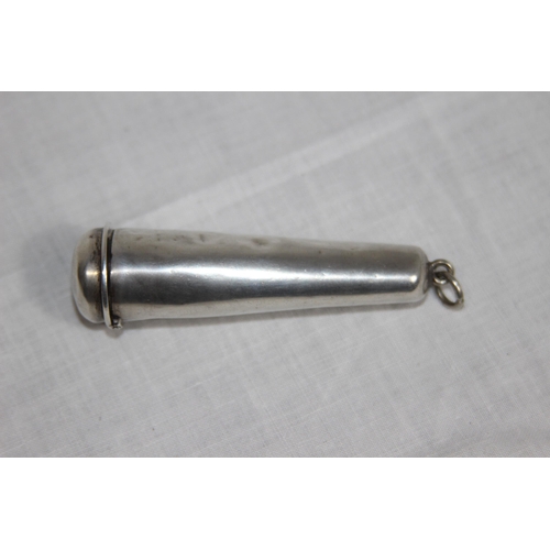 1072 - EDWARDIAN CHESTER SILVER CHEROOT CASE OR HOLDER - 1904