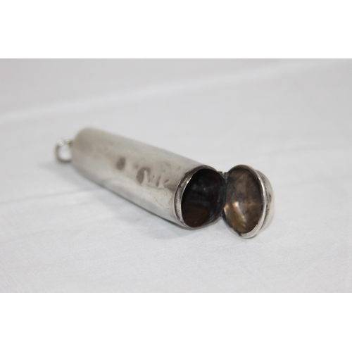 1072 - EDWARDIAN CHESTER SILVER CHEROOT CASE OR HOLDER - 1904