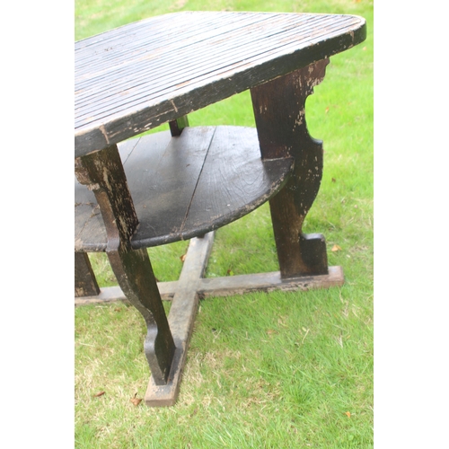 152 - 3 X WOODEN GARDEN CHAIRS AND TABLE 
92 X 92 X 95CM