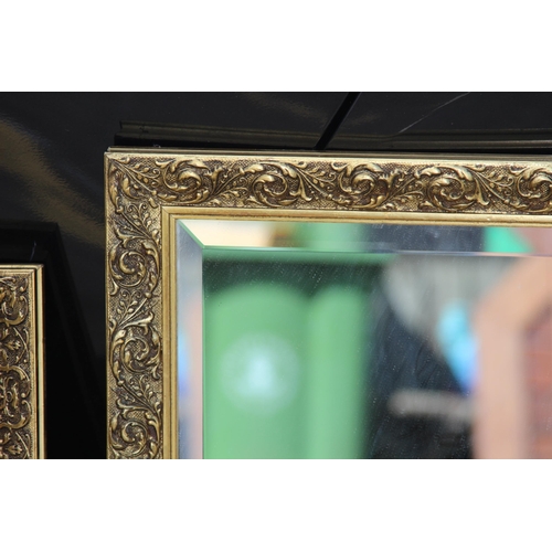 158 - 3 X ORNATE FRAMED MIRRORS
88 X 62CM