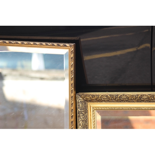 158 - 3 X ORNATE FRAMED MIRRORS
88 X 62CM