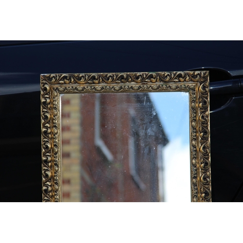 160 - 3 X ORNATE FRAMED MIRRORS 
127 X 33CM