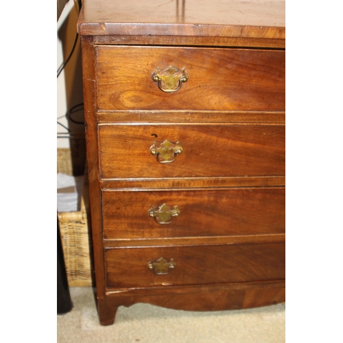 23 - EDWARDIAN CHEST OF DRAWERS