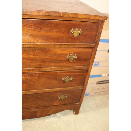 23 - EDWARDIAN CHEST OF DRAWERS