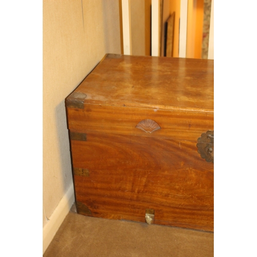 24 - VINTAGE CAMPHORWOOD CHEST 
164 X 52 X 50CM