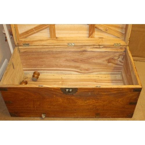 24 - VINTAGE CAMPHORWOOD CHEST 
164 X 52 X 50CM