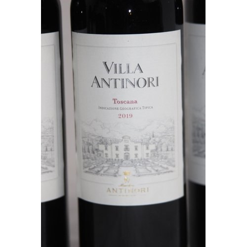 796 - 4 X BOTTLES OF VILLA ANTINORI TOSCANA 2019 ROSSO