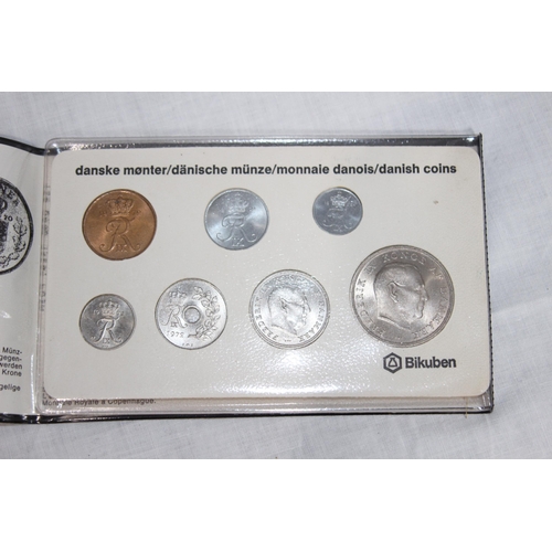 935 - QUANTITY OF COINS MOSTLY CASED OR BLISTER PACKED, SOME MEDALLIONS