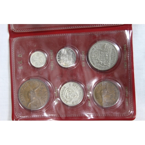 936 - AUSTRALIAN MIXED COIN SET PRE AND POST DECIMALISATION INCLUDING SILVER FLORIN, SHILLING, SIX PENCE A... 