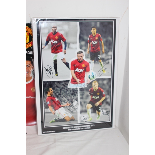 485 - QUANTITY OF MAN UNITED MEMORABILIA