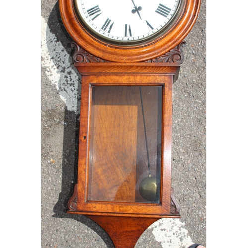 487 - LARGE  WALL MOUNTED STATION CLOCK
100CM