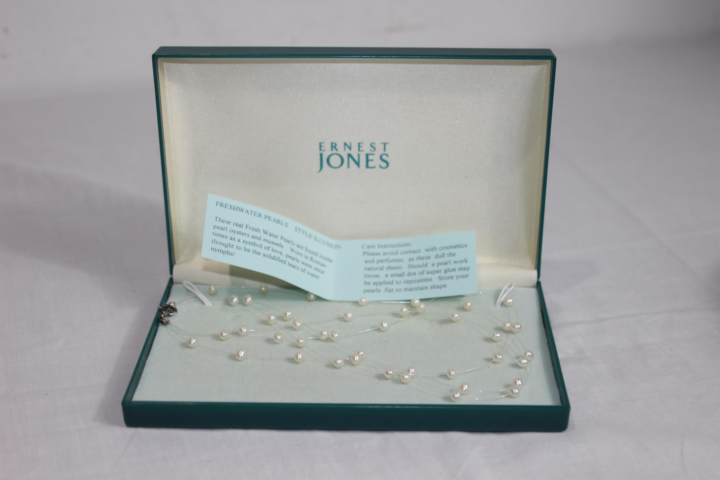 Ernest jones sale pearl earrings