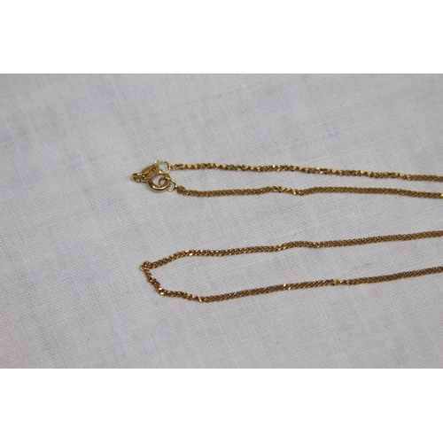 1177 - 9CT GOLD CHAIN - 2.78G