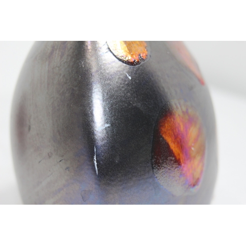 302 - POOLE GALAXY LAVA PURSE VASE 
18CM