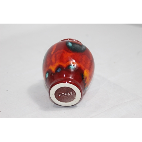 303 - POOLE VOLCANO BUD VASE 
10CM