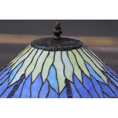 210 - TIFFANY STYLE LAMP 
60CM