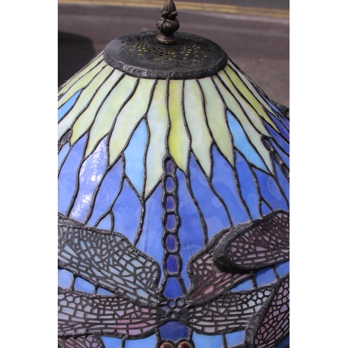 210 - TIFFANY STYLE LAMP 
60CM