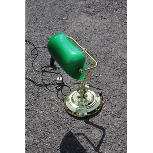 219 - GREEN DESK LAMP
43cm