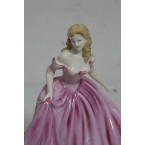 384 - ROYAL DOULTON CLASSICS JUST FOR YOU FIGURINE 
23CM