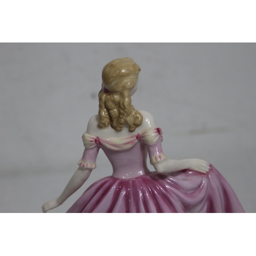 384 - ROYAL DOULTON CLASSICS JUST FOR YOU FIGURINE 
23CM