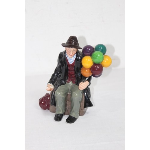 386 - ROYAL DOULTON BALLOON MAN FIGURINE 
19CM