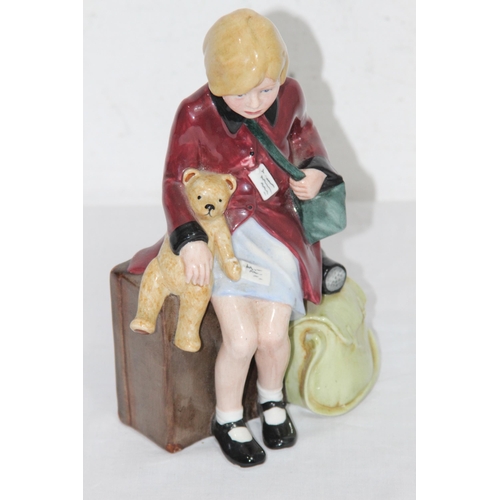 391 - ROYAL DOULTON THE GIRL EVACUEE FIGURINE 
20CM