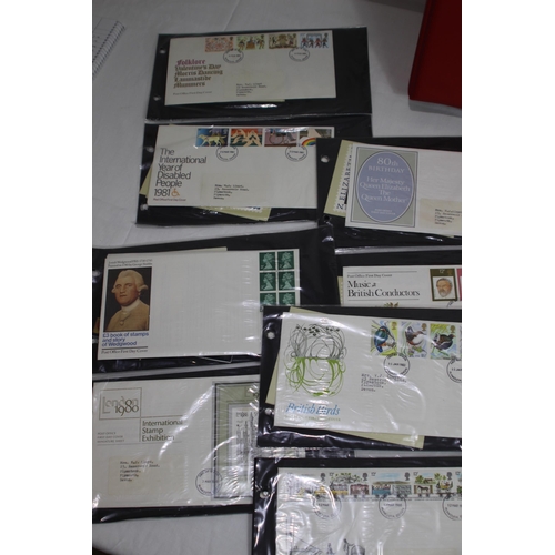 536 - ALBUM OF FIRST DAY COVERS