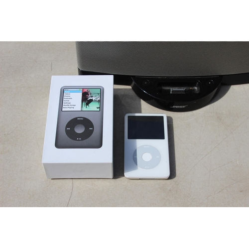 756 - BOSE SPEAKER AND IPOD CLASSIC 120GB