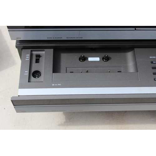 778 - BANG OULFSEN BEOSYSTEM 5500 INCLUDES 2 X BEOGRAM ONE IS A TURNTABLE, BEOCORD, BEOMASTER AND MASTER C... 