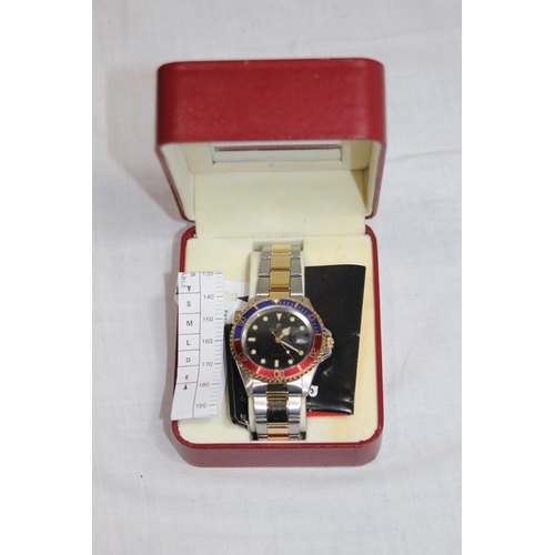 923 - TWO BOXED WITH PAPERWORK PIERRE CARDIN GENTS WRIST WATCHES AND A CHRISTIAN DIOR LADIES UNBOXED WATCH