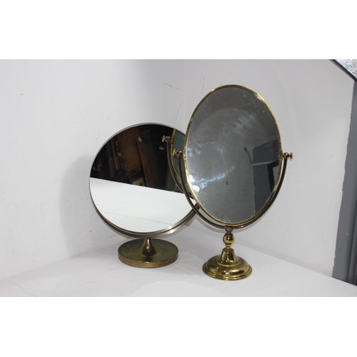 188 - 2 X BRASS DRESS MIRRORS
55CM