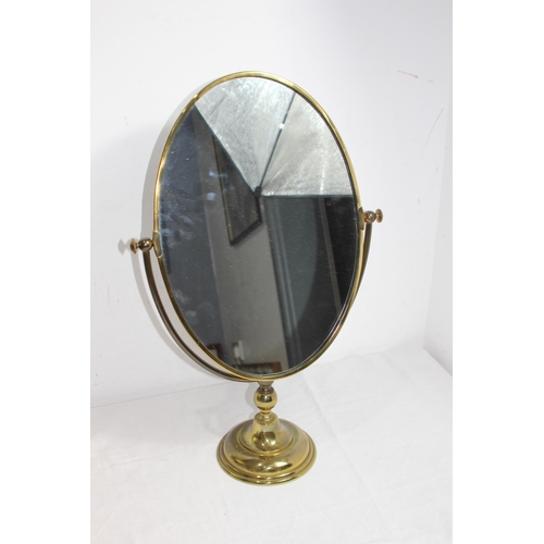 188 - 2 X BRASS DRESS MIRRORS
55CM